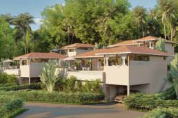 A number of stylish villas in a new hillside residence surrounded by nature in Koh Samui