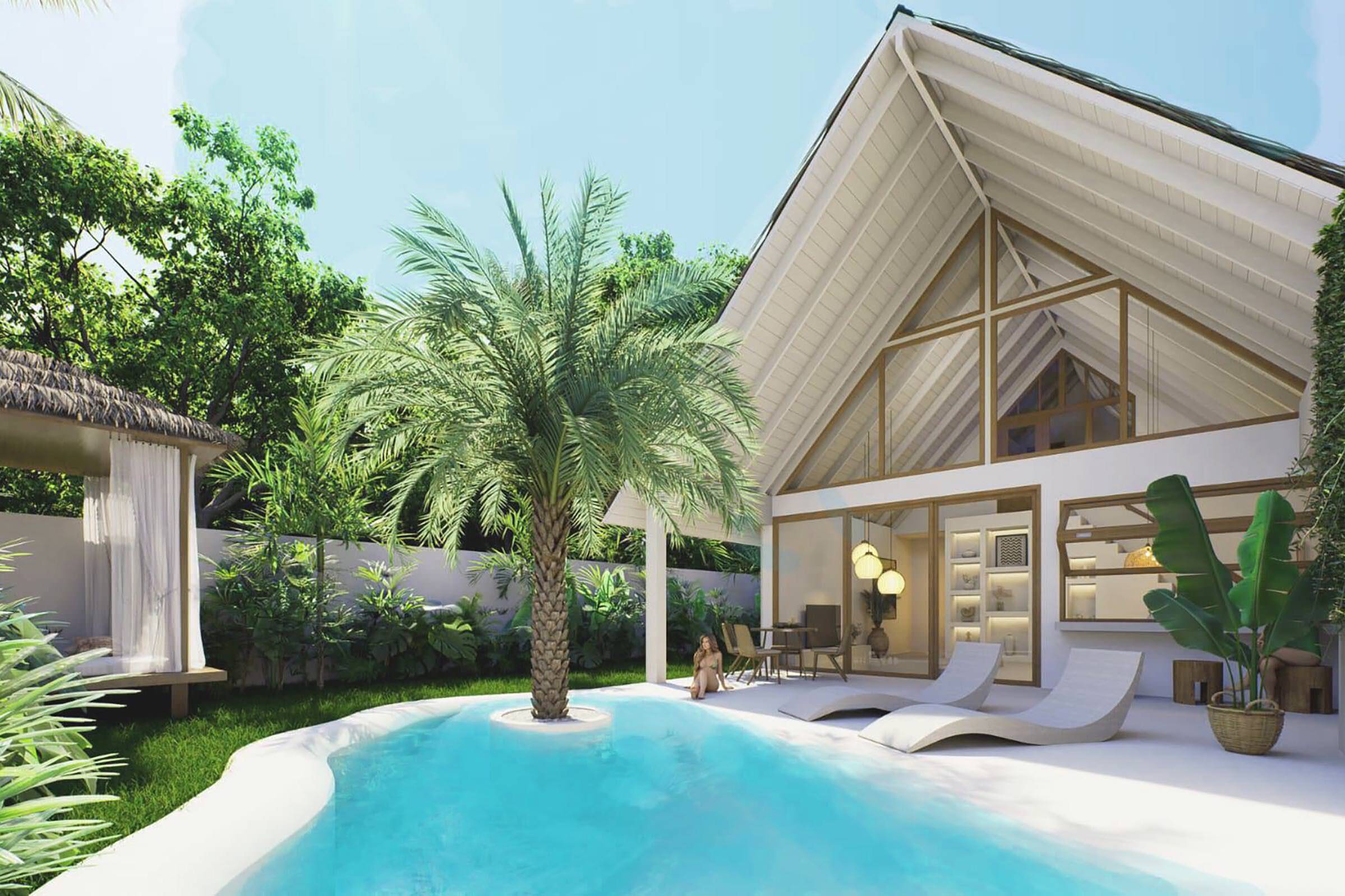 New off-plan tropical-style villa with pool in Koh Phangan